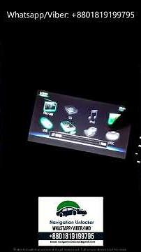 Panasonic car radio CN-RE03WD operation video