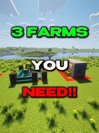 3 Essential Minecraft Farms You Need to Build