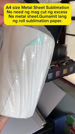 74K views · 703 reactions | A4 size metal sheet sublimation. no need na mag cut ng excess na metal gumamit lang ng roll sublimation paper. #followers #fbreels #fbreels23 #fbreelsfypシ゚viral #fbreelsvideo #fbpost #fbpostviral #fbpagesreels #fbpagereelsvideo #FBPage #Metalsheet #metalsheetsublimation #sublimation #printing #wiewiwsidelineboy #gfsmprintingshop #souvenir | Wiewiw Sideline Boy | Facebook