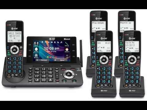 AT&T DLP73590 5-Handset DECT 6.0 Cordless Phone System Review