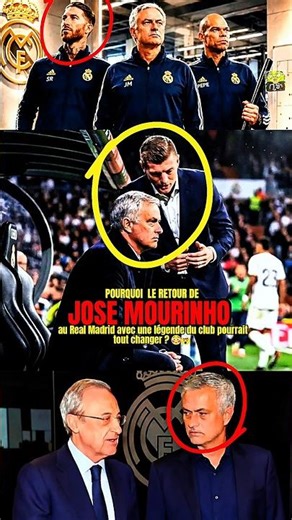Why could Mourinho's return to Real Madrid with a club legend change everything? 😳🤯