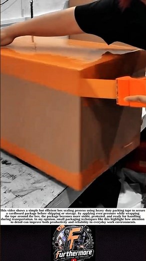 Fast and Satisfying Box Sealing Process! #shorts