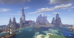 Cinematic of my Medieval world Minecraft Map