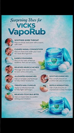 9 Surprising Vicks VapoRub Hacks You Never Knew! 😱