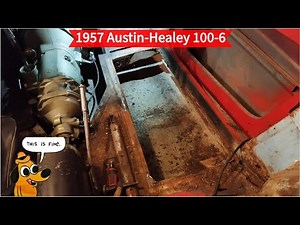 1957 Austin-Healey 100-6 Restoration Begins! Frame repair, new outriggers, and more!
