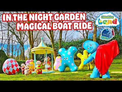 In The Night Garden Magical Boat Ride in CBeebies Land Alton Towers (March 2025) [4K]