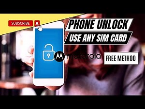 How to unlock my Motorola phone for free