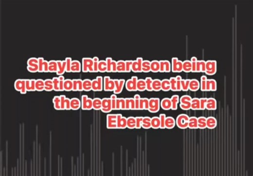 Did Detective Ryan Stith not catch the part where Shayla Richardson states " she was driving" " She called me.I couldn't answer because I was driving at the time" Tyrone Morman drove her to work. That's because they're at her work.And he's not there to pick her up. She WOULDN'T NEED TYRONE to pick her up if she had her car. Because they shared use of 2017 Hyundai Sonata They're literally in the parking lot with her TYRONE doesn't show up at Ulta. They despatched officers to where he was to issue
