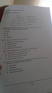 The diagram shows a pyramid of numbers. Which is the second tro... | Filo
