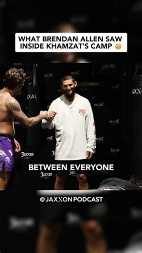 What Brendan Allen Saw Inside Khamzat's Camp