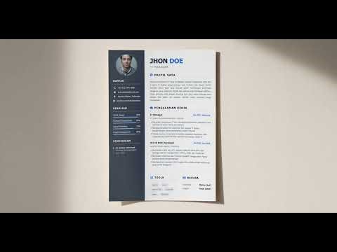 tutorial membuat cv dengan gemini AI