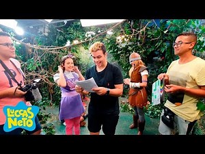 LUCCAS NETO DIRIGINDO CENA DE LUTA DOS AVENTUREIROS