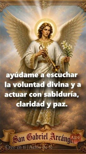 Prayer to Archangel Gabriel to Attract Good News