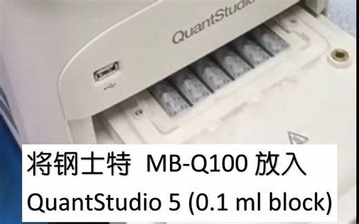 鋼士特 MB-Q100 適用 ABI QuantStudio 5 (0.1 ml block)