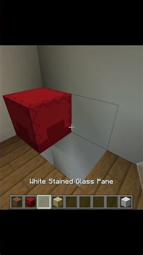 Minecraft Secret Entrance Room 😱 Hidden Door Build Tutorial #Shorts