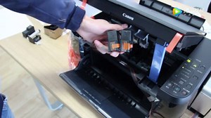 佳能MP288打印机连供简单的安装使用操作