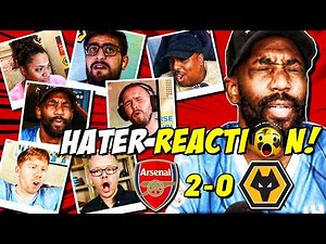 Bobby Bounce Reacts: Arsenal RIVALS & HATERS Reactions to Arsenal 2-0 Wolves