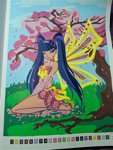 Muse from Winx Club - The Best Coloring Pages Collection