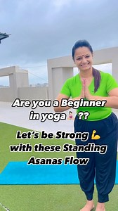 Standing Asanas For Beginners in Yoga #yoga #yogarimaa #fb #yogateacher #yogainspiration | yogarimaa