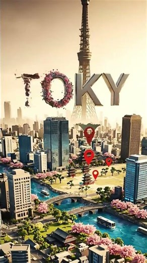 Tokyo Growth Animation Miniature Landscape City | #MiniatureAnimation #TokyoGrowth #3DAnimation