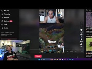 xQc dies Laughing at Tyler1 League Rage Compilation