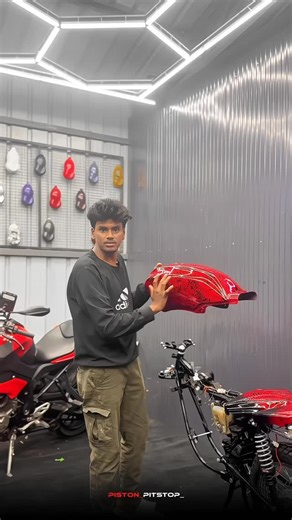 Thoufeek feroz on Instagram: "Yamaha crux full body painting 📈❤️‍🔥 Two wheeler accessories Product available DM @piston_pitshop_ Contact detail 📞 6381462515 📱📞8220846210📱 All 🌏India courier service 🚚📦 Plakkadu main road,opp petrol bunk Kalavai Coimbatore 641008 #yamaha #crux #100 #insta #piston_pitshop_ #soon .. . . . . ### ### ###"