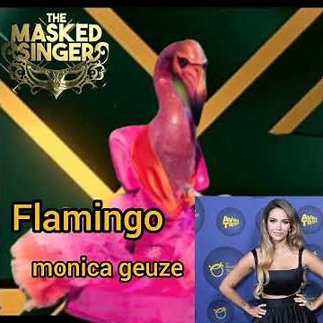flamingo // when you look at me // monica geuze // masked singer seizoen 4