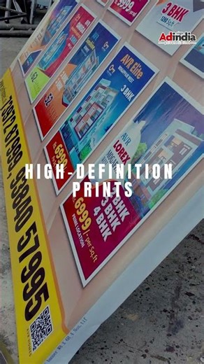 Behind the Scenes: Heavy-Duty Steel Frame & Flex Banner Fabrication 🛠️ #adindia #boards #flex