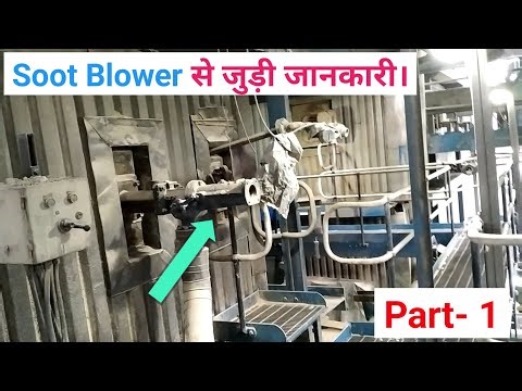 थर्मल पावर प्लांट मे Soot Blower का क्या काम | Wall Blower | Boiler Pressure Part | Furnace