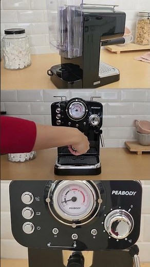 La Cafetera Espresso Peabody llegó para innovar tu rutina🤩