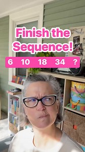 156K views · 142 reactions | Sequence challenge #reels #math | Lanette and Kurt | Facebook