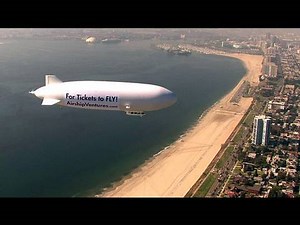 Zeppelin Eureka over Long Beach