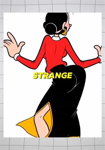 Explaining strange curiosities about classic cartoons. - popeye. #oliveoil #popeye #cartoons #animation