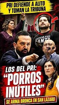 Arturo Ávila and Lilia Aguilar expose PRI "setup": "Useless thugs"