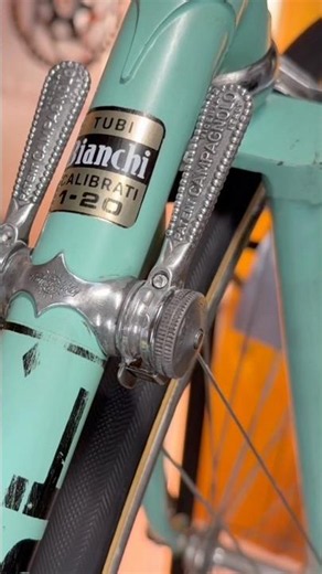 Vintage Bianchi Shift Cable Installation
