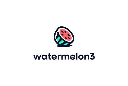Watermelon logo animation