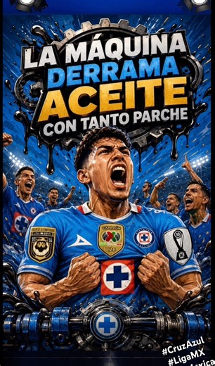 CRUZ AZUL estrena JERSEY con 3 PARCHES de CAMPEONATO #CruzAzul #LigaMX #FutbolMexicano
