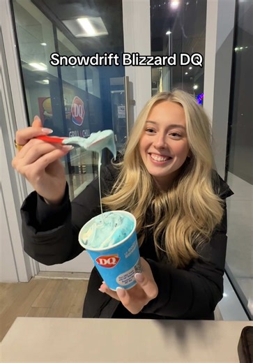 the more I ate it the sweeter it got 😭 @Dairy Queen #snowdriftblizzard #dqblizzard #icecreamreview #halifaxnovascotia #blizzardreview