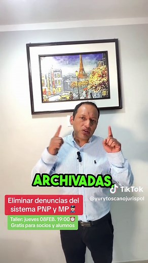 Taller gratuito para eliminar denuncias policiales y fiscales #yurytoscanojurispol #jurisprudenciapolicial #eliminardenuncias #denunciaspoliciales #sidpol #sirdic