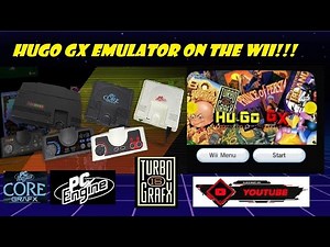 How to install Pc Engine / Hugo Gx Emulator on the Nintendo Wii!