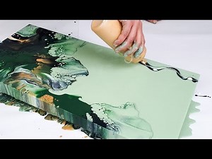 WOW Crazy Cells & Perfect Balance / Acrylic Pour Painting / Fluid Art Technique