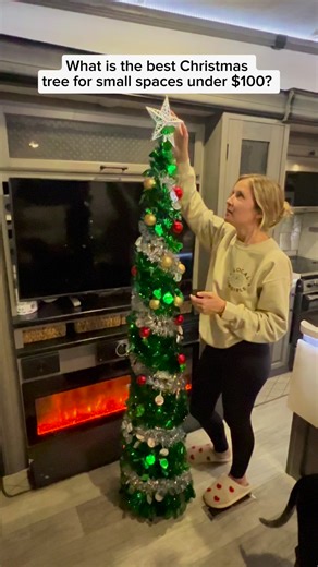 1.9K views | SHARE THIS - Best Christmas Tree for small spaces! The...