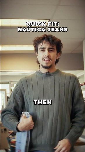 Vintage Nautica Jeans Styled with Nike Dunks