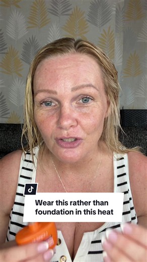 Loreal Revitalift Vitamin C Tinted Daily Glow Feels so much better on your skin than foundation in this heat #lorealrevitalift #lorealtintedglow #tintedglow #DealDrops #TiktokMadeMeBuyIt @L’Oréal Paris