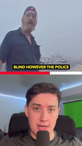 Why police once arrested a blind man carrying a walking stick