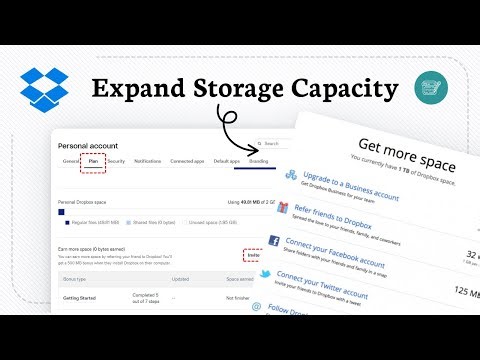 How to get more Dropbox space for free (Quota Expansion)