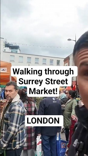 Walking Through One of London’s Oldest Markets #travelvlog #uktravel #youtubeshorts #travel
