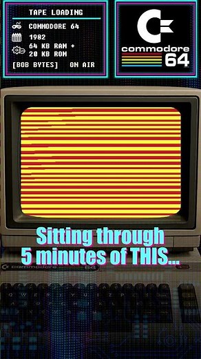 Commodore 64 Loading Screen Nostalgia Hit