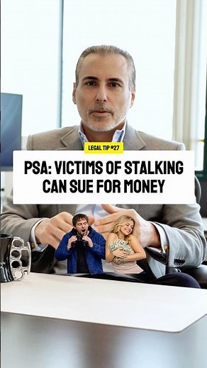 Stalking After a Breakup? You Can SUE & Get PAID #legalshorts