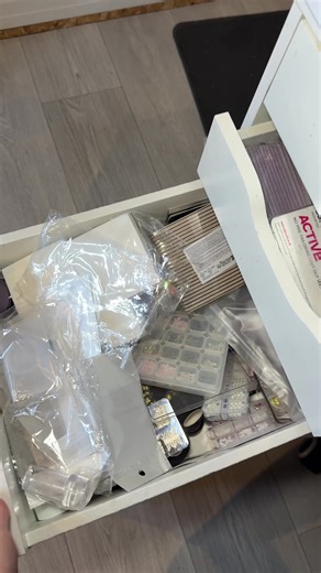 Organizing My Messy Nail Tech Drawers